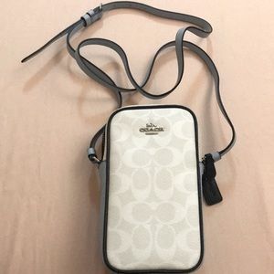 Coach purse blue/navy